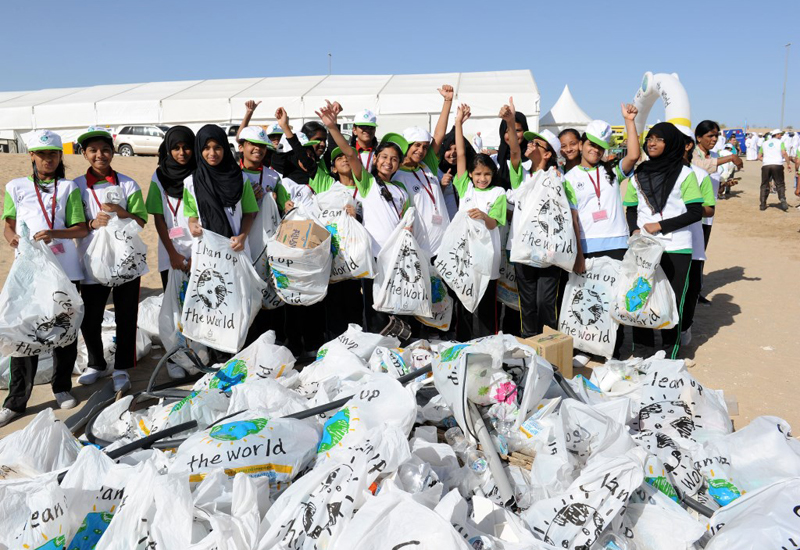 benefits of plastic recycling through clean up the world campaign